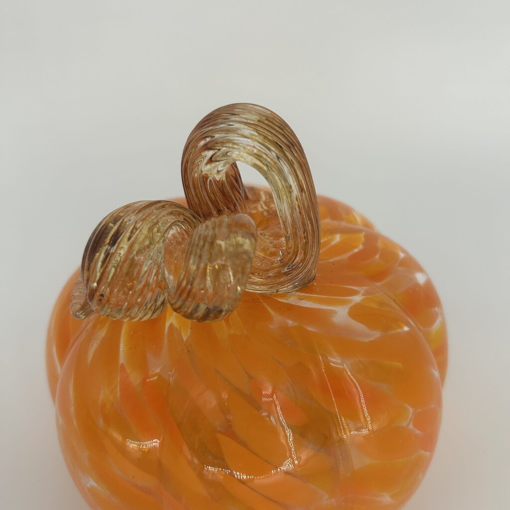 Handcrafted Glass Pumpkin