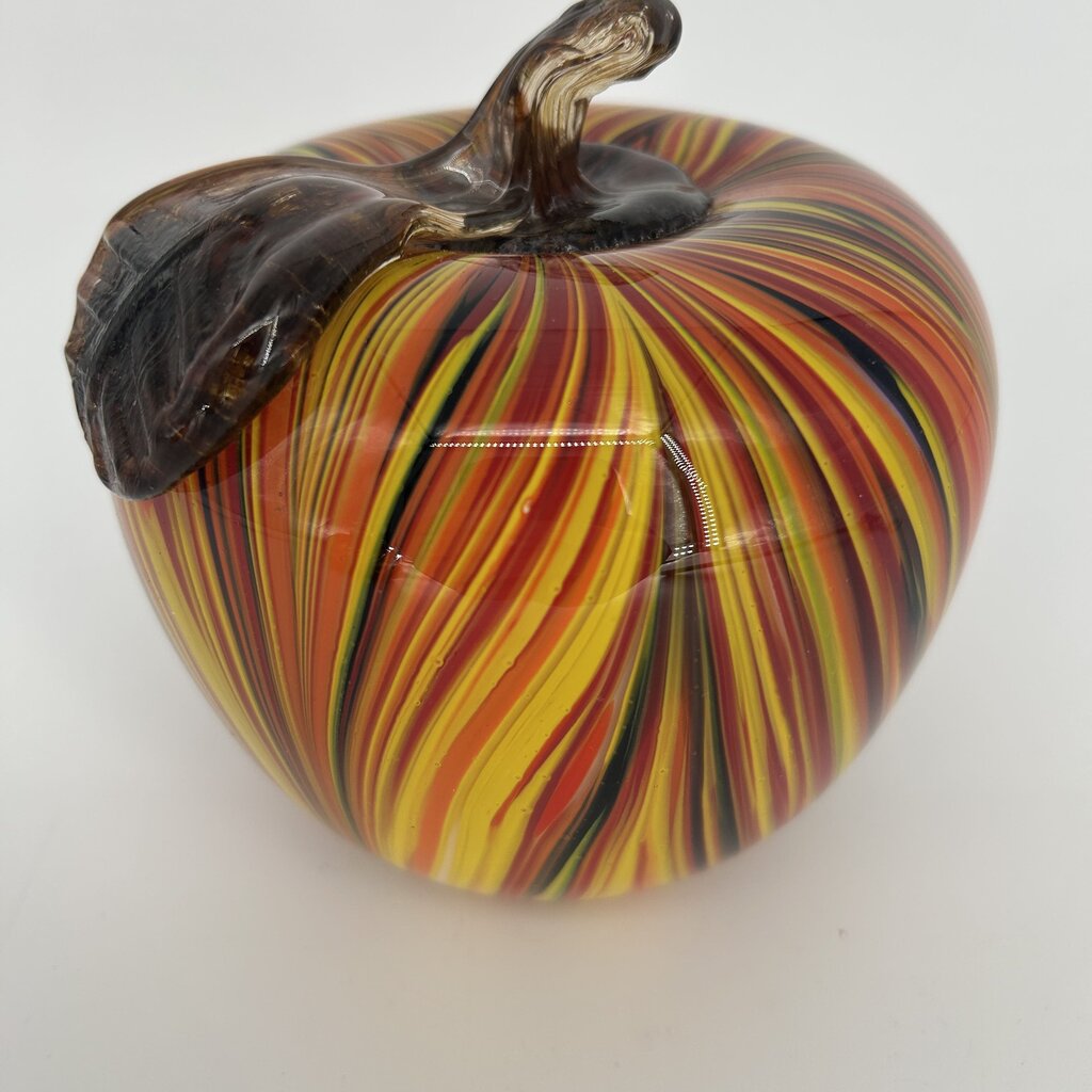 Handblown Glass Apple