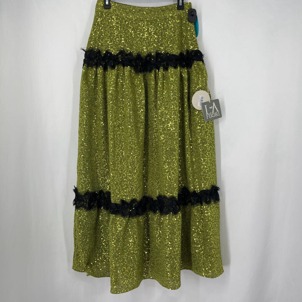 LA Fuori Sequened Skirt