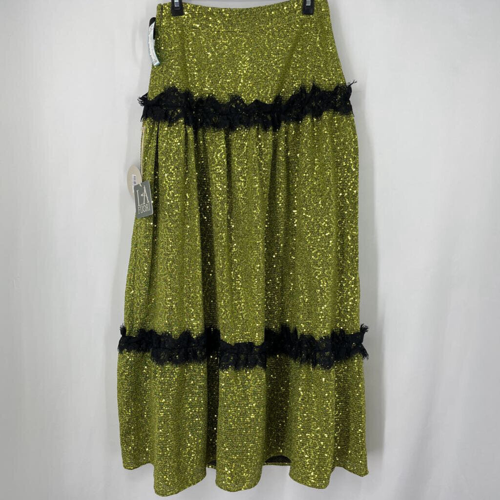 LA Fuori Sequened Skirt