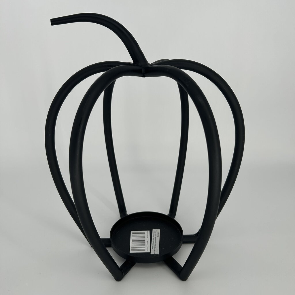 Metal Pumpkin Candle Holder