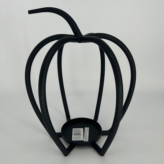 Metal Pumpkin Candle Holder