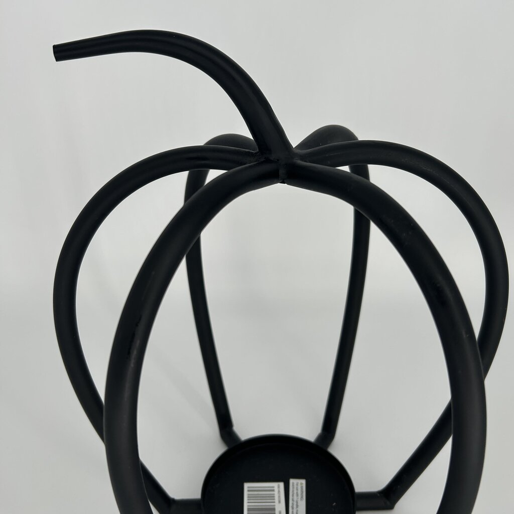 Metal Pumpkin Candle Holder