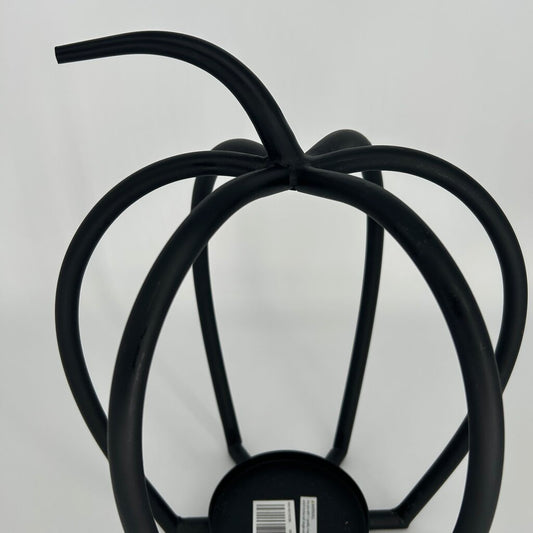 Metal Pumpkin Candle Holder