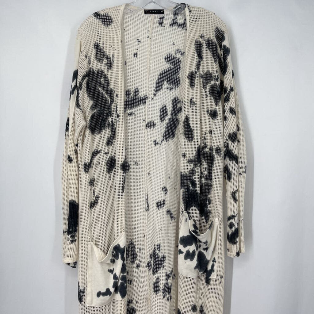 T Party Long Mesh Cardigan