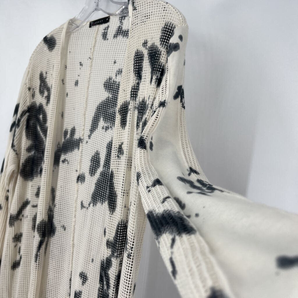 T Party Long Mesh Cardigan