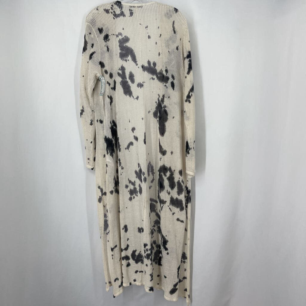 T Party Long Mesh Cardigan