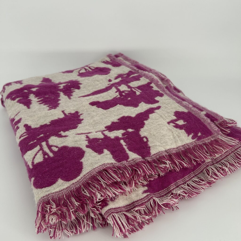 Anthropologie Woven Throw Blanket