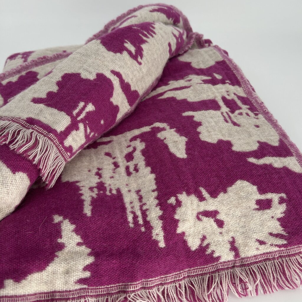 Anthropologie Woven Throw Blanket