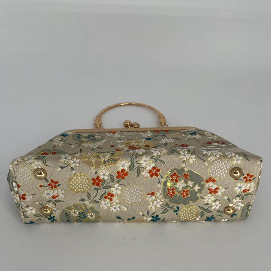Metallic Brocade Clutch