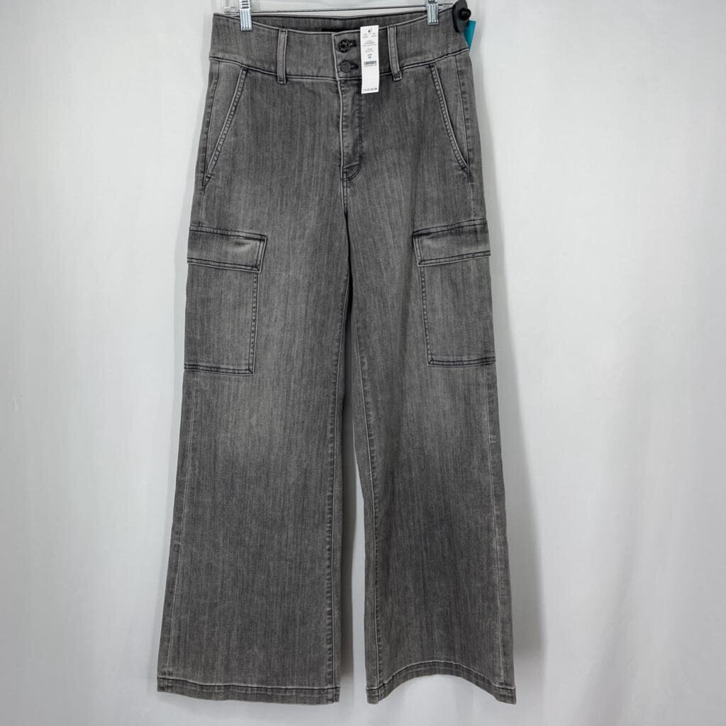WHBM Wide Leg Cargo Jeans