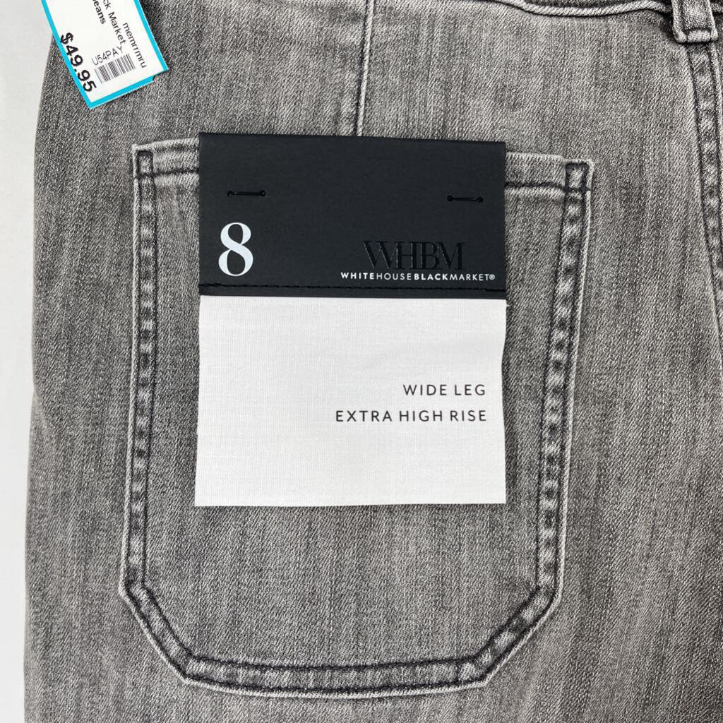 WHBM Wide Leg Cargo Jeans