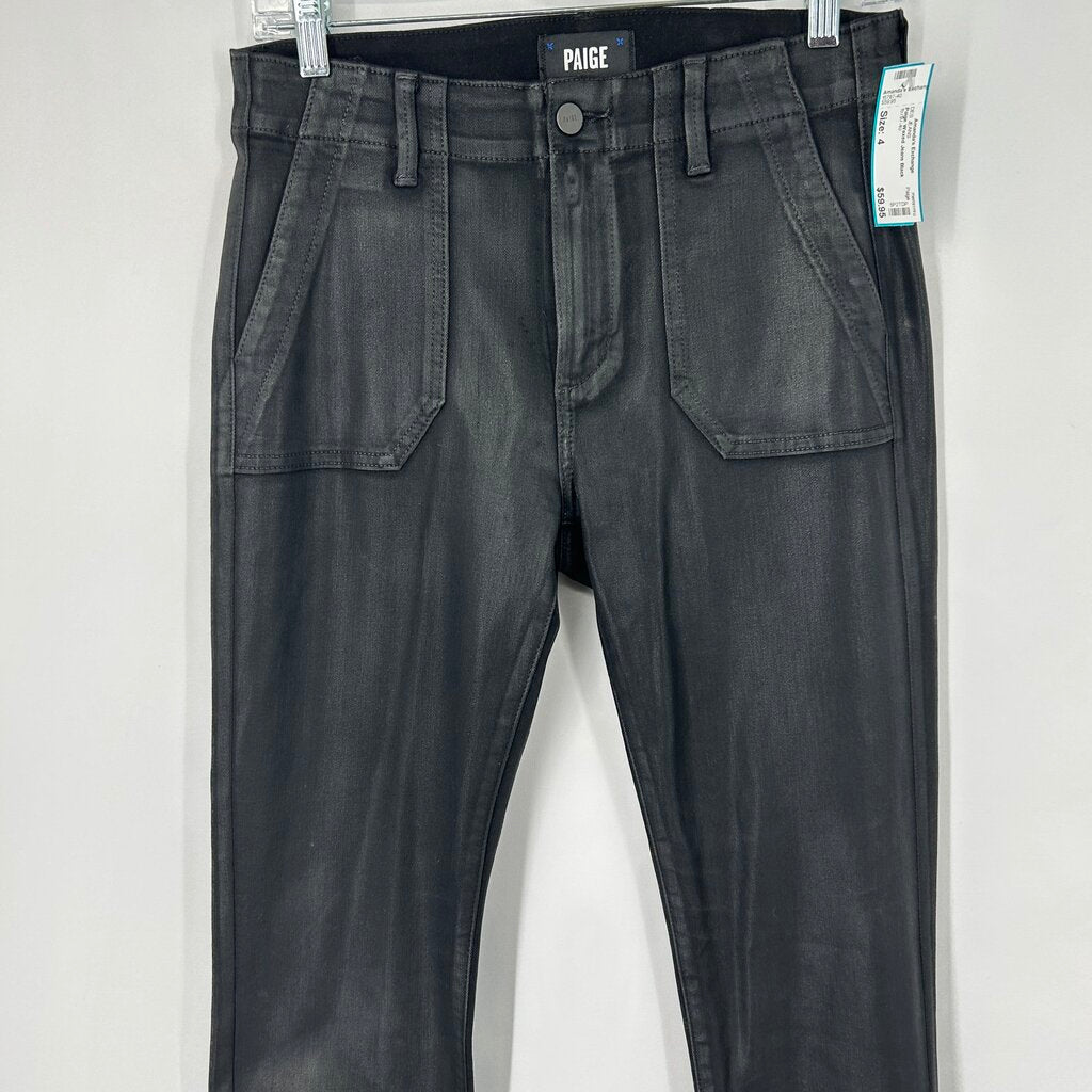 Paige Waxed Jeans