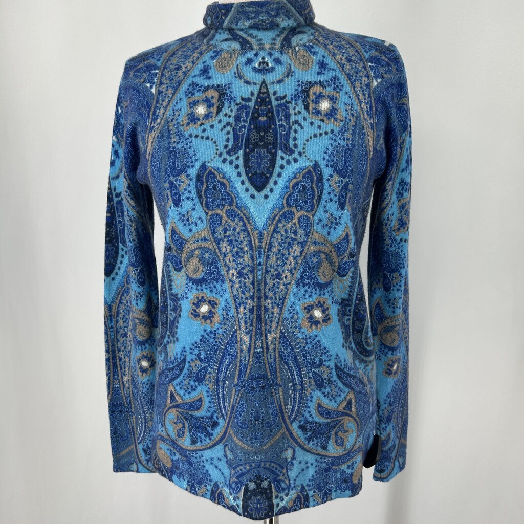Edinburgh Paisley Turtleneck