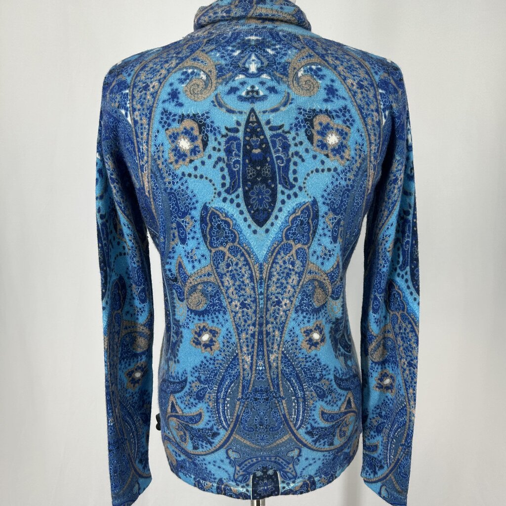 Edinburgh Paisley Turtleneck