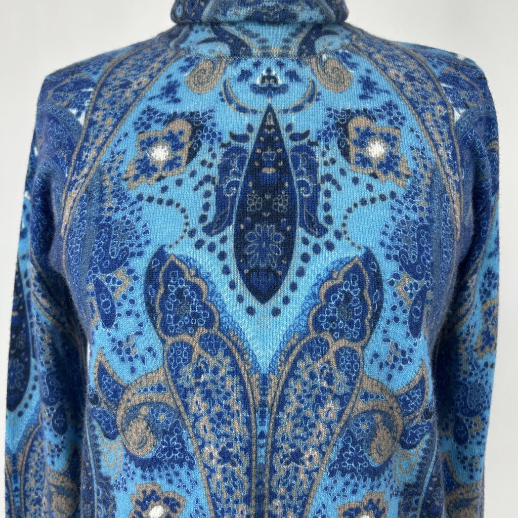 Edinburgh Paisley Turtleneck