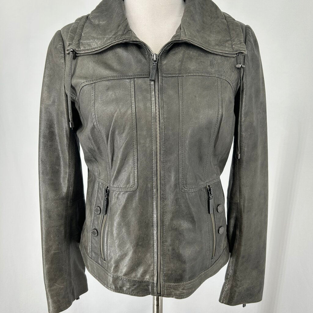 Bernardo Faux Leather Jacket