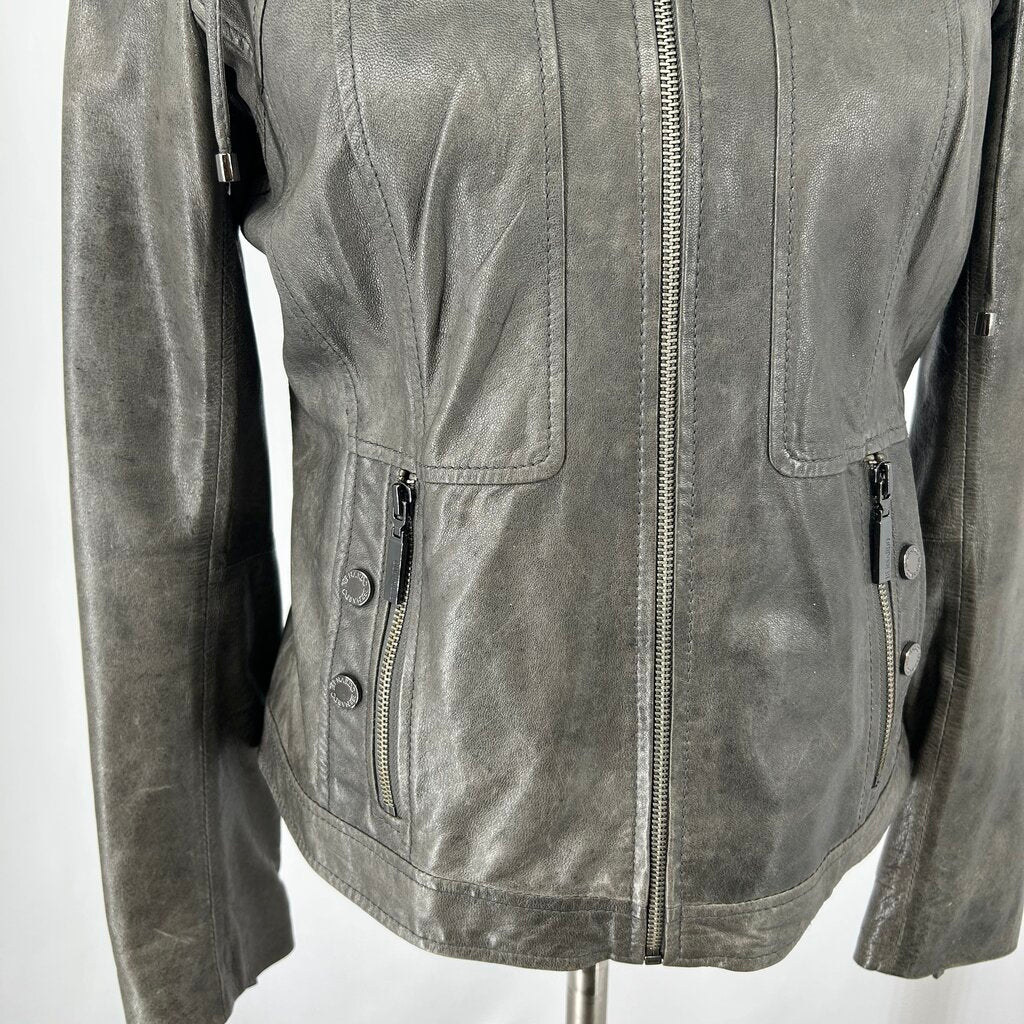 Bernardo Faux Leather Jacket