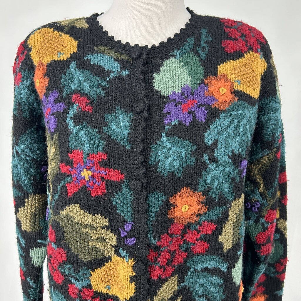 Northern Isles Floral Cardigan