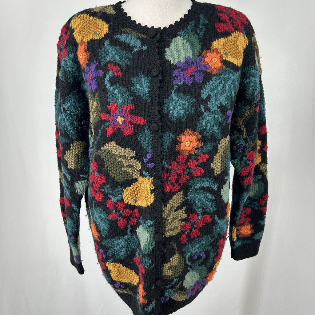 Northern Isles Floral Cardigan