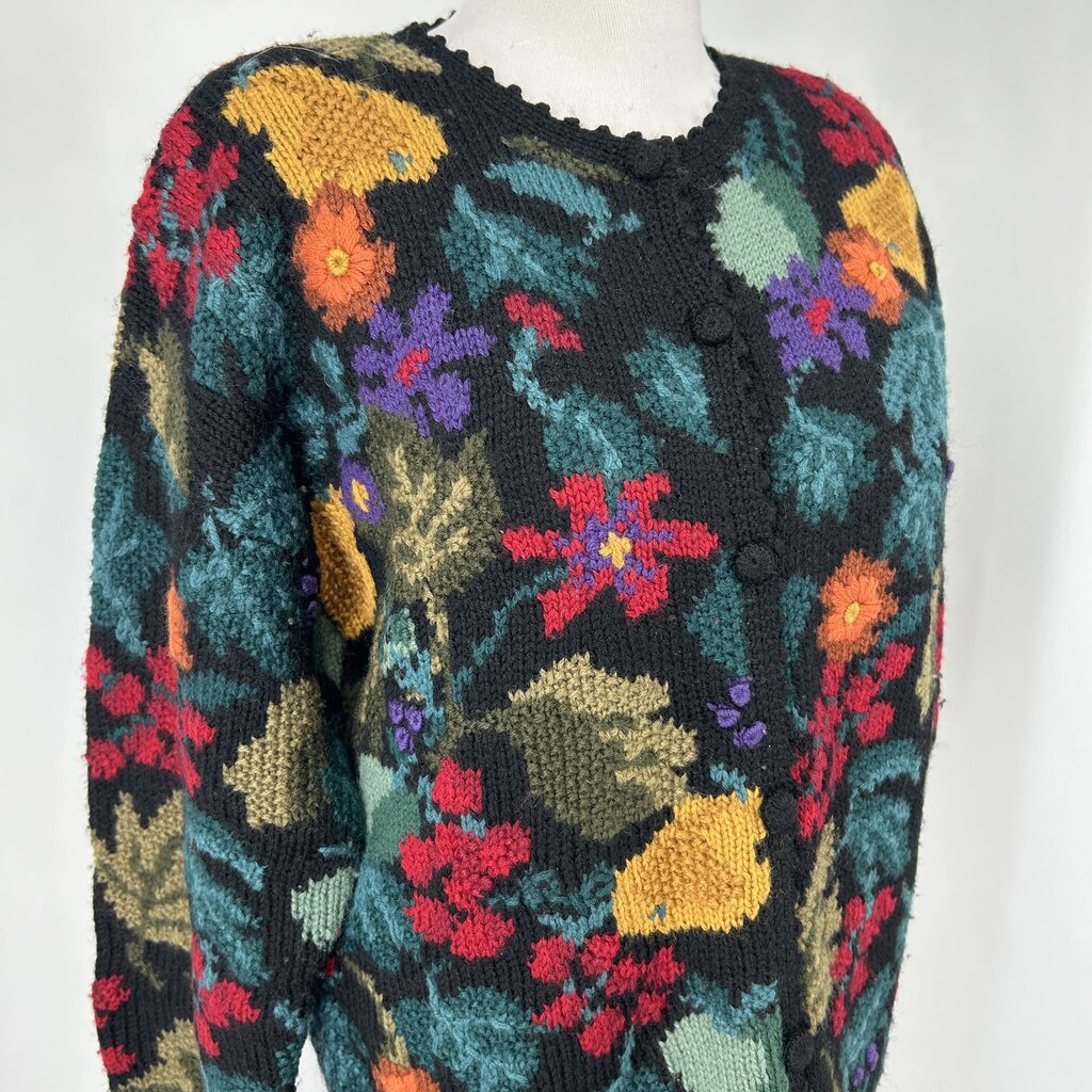 Northern Isles Floral Cardigan