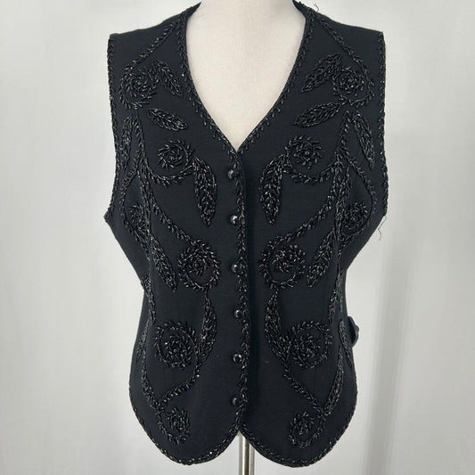 Liz Claiborne Beaded Vest