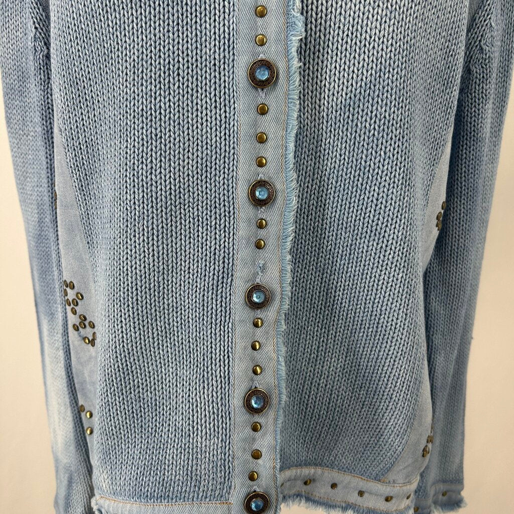 PBJ Blues Mixed Media Jacket