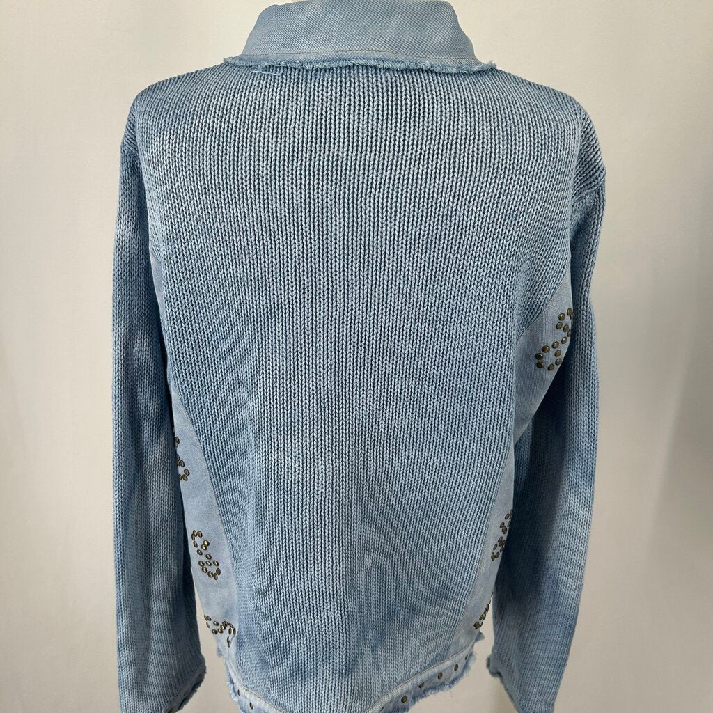 PBJ Blues Mixed Media Jacket