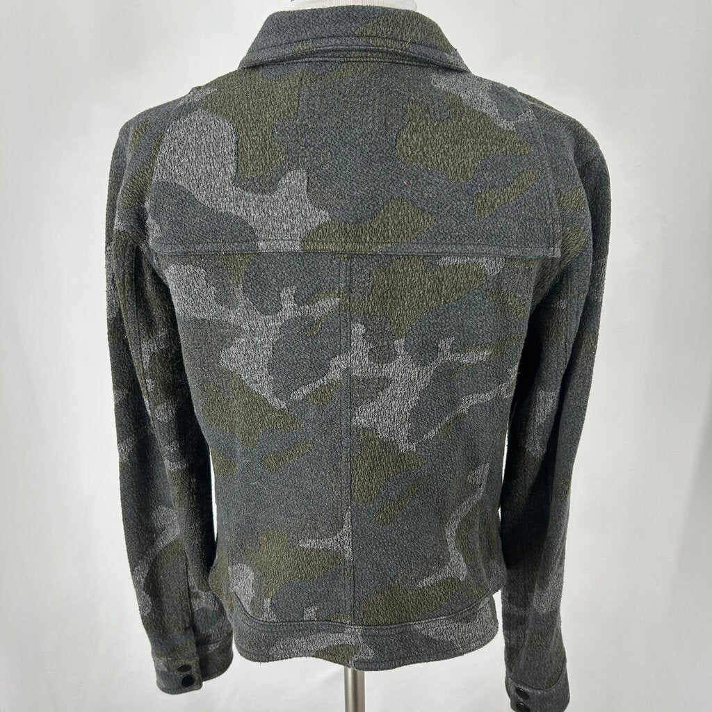Anthropolgie Camo Moto Jacket