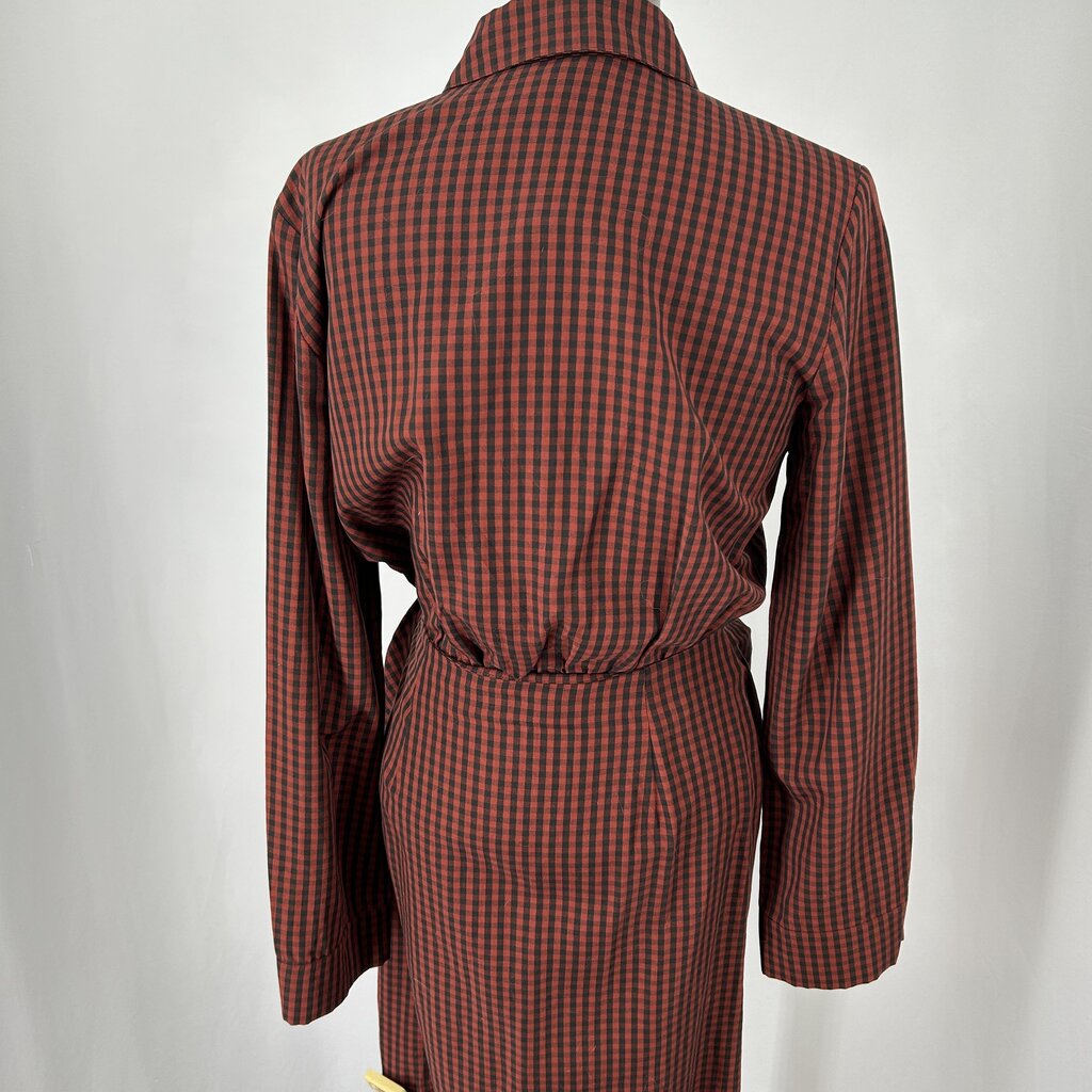 Nanushka L/s Checked Dress