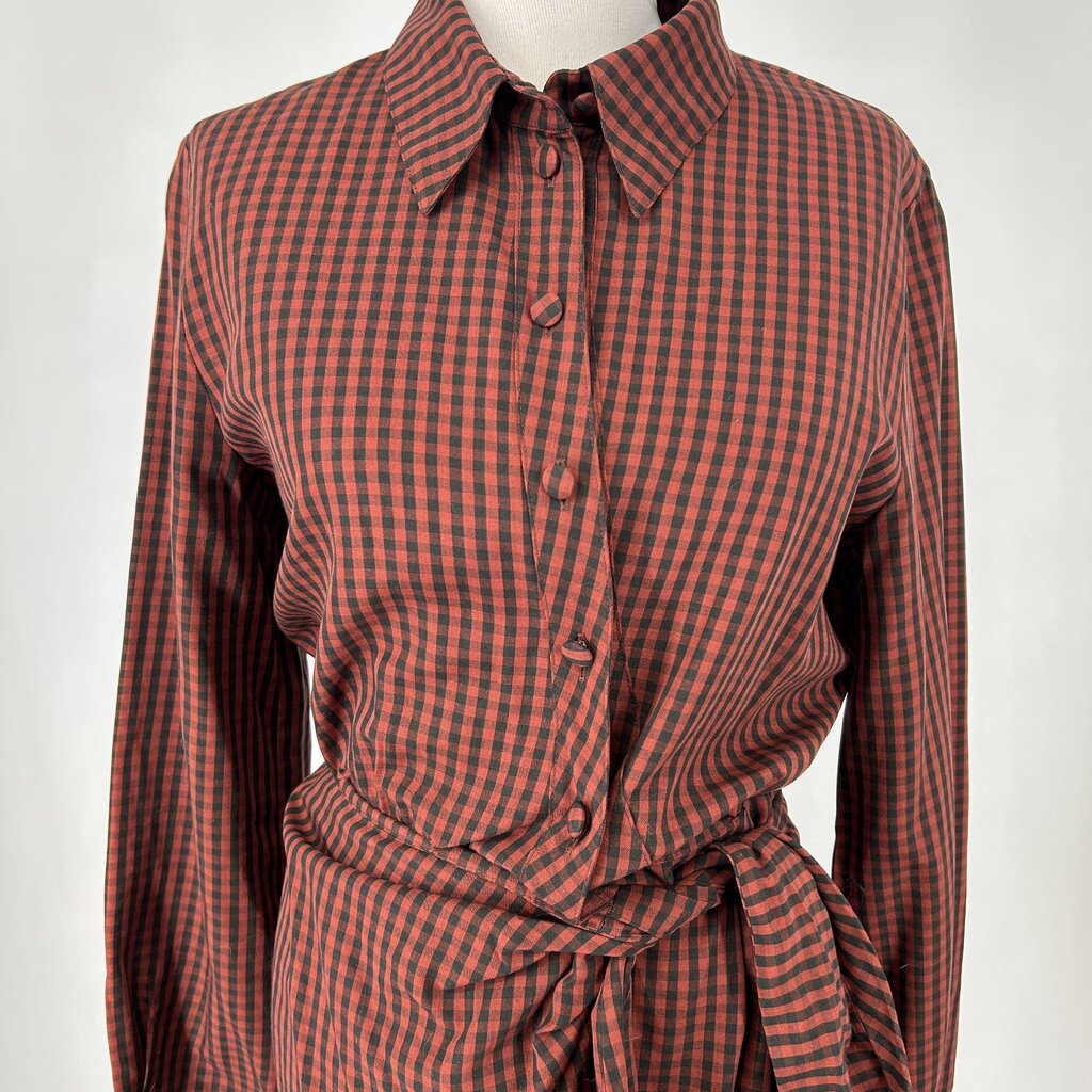 Nanushka L/s Checked Dress