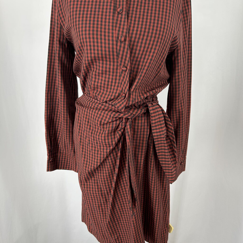 Nanushka L/s Checked Dress