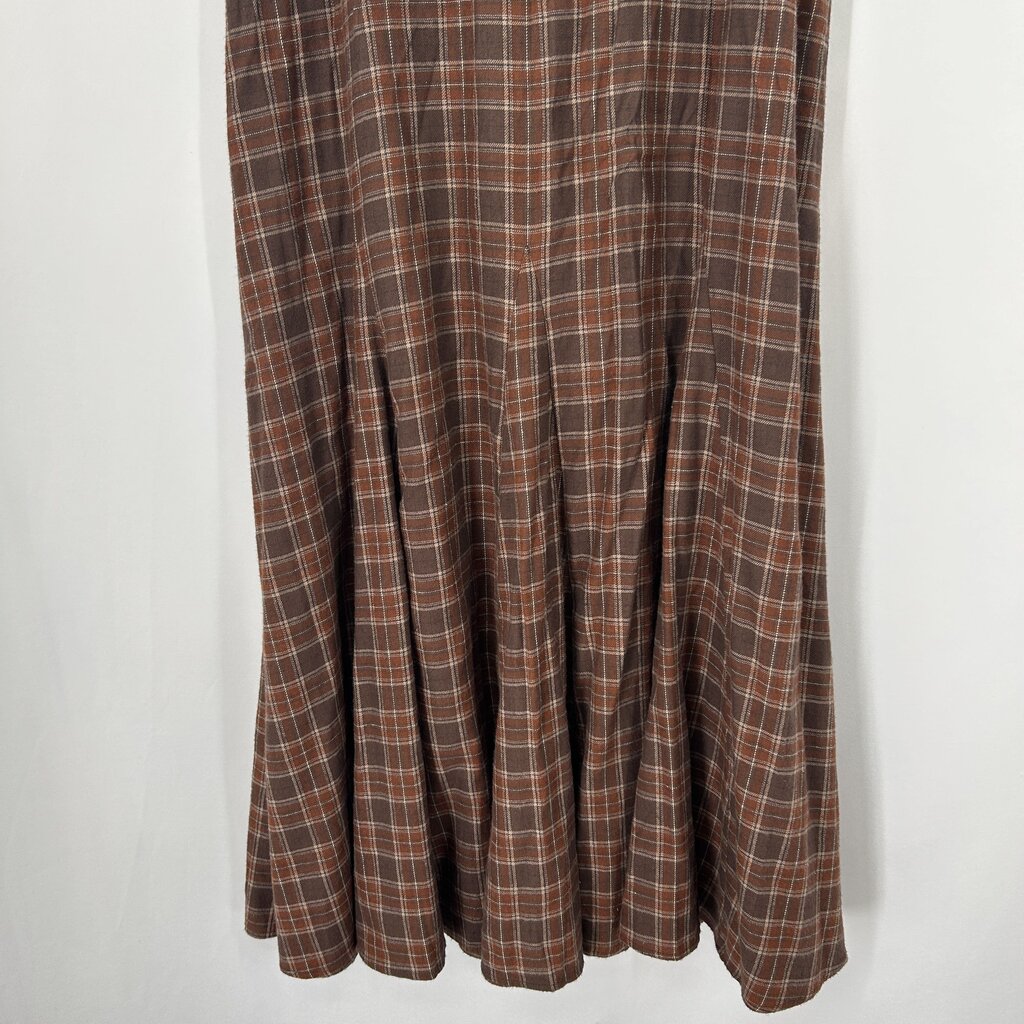 Blue B Flannel Maxi Skirt