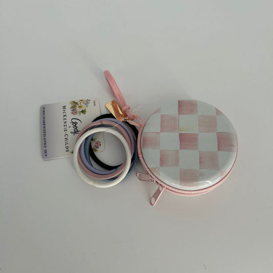 Checkered Hair Tie Holder