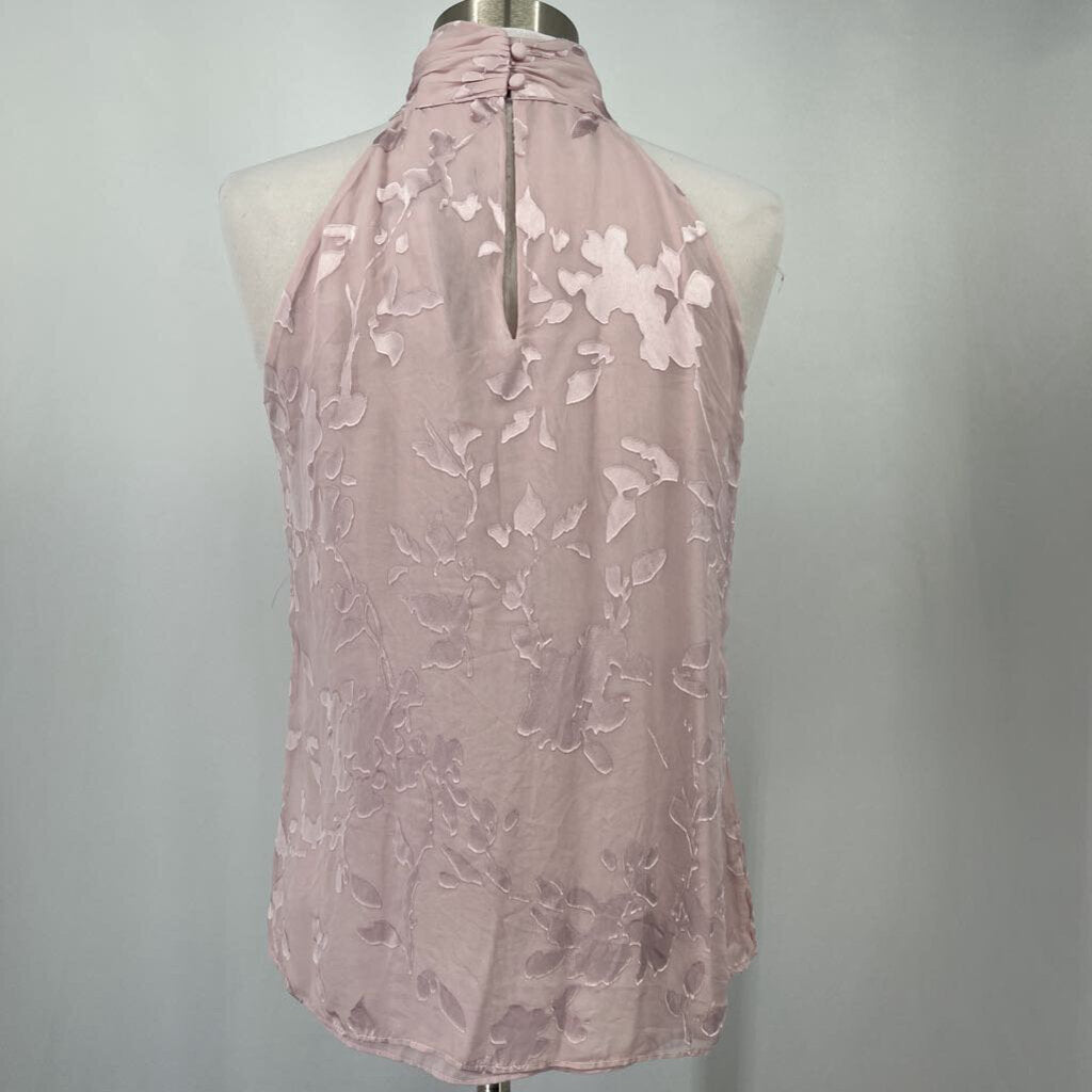 WHBM Slvls Floral Shirt