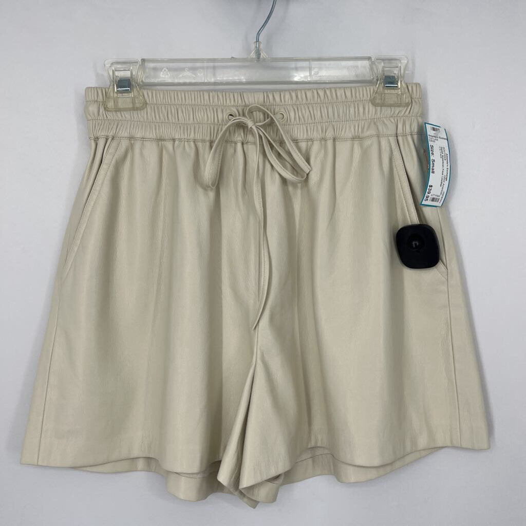 Good American Faux Leather Shorts