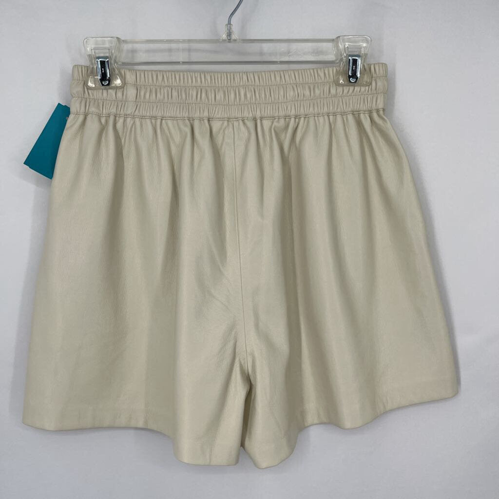 Good American Faux Leather Shorts