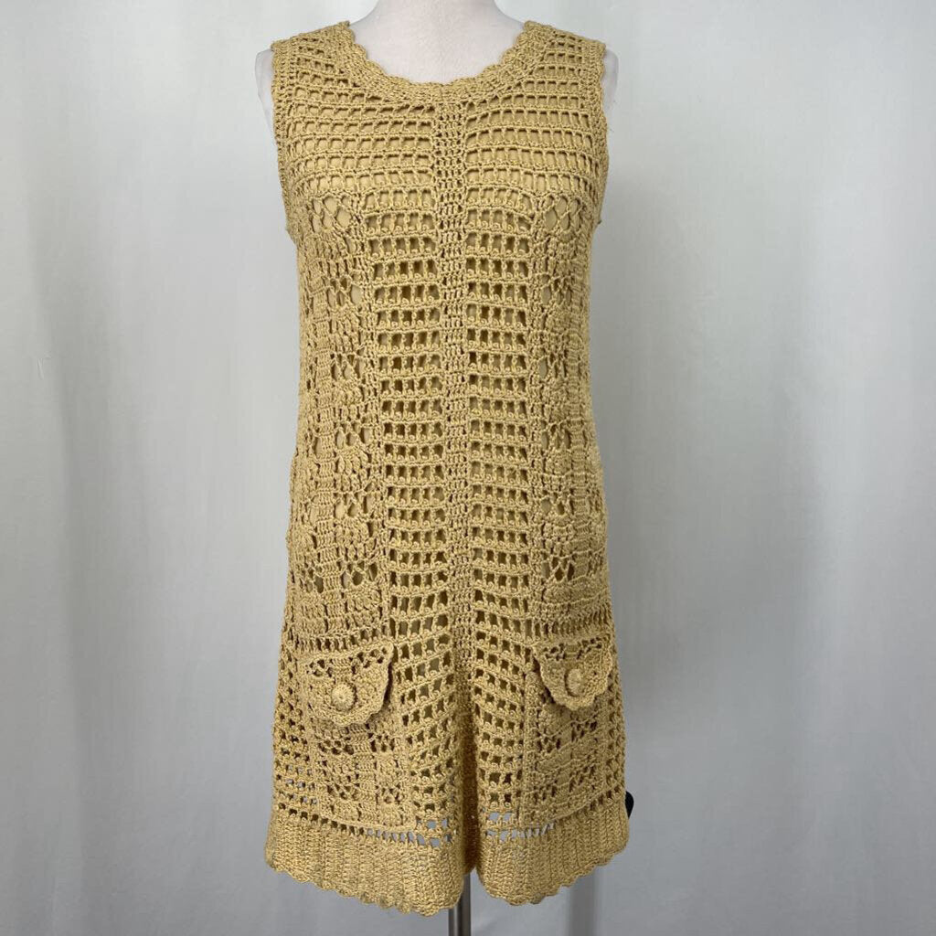 DVF Slvls Crochet Dress AS IS