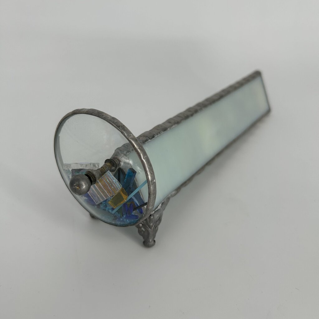 Footed Stained Glass Kaleidoscope