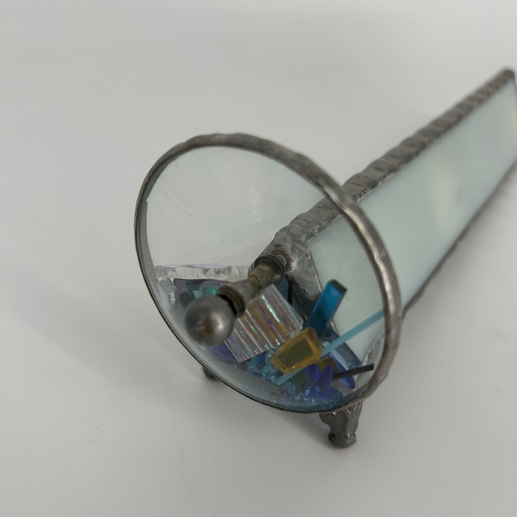 Footed Stained Glass Kaleidoscope