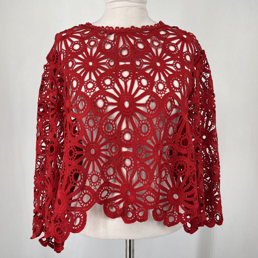 Stephen Burrows Crochet Shirt