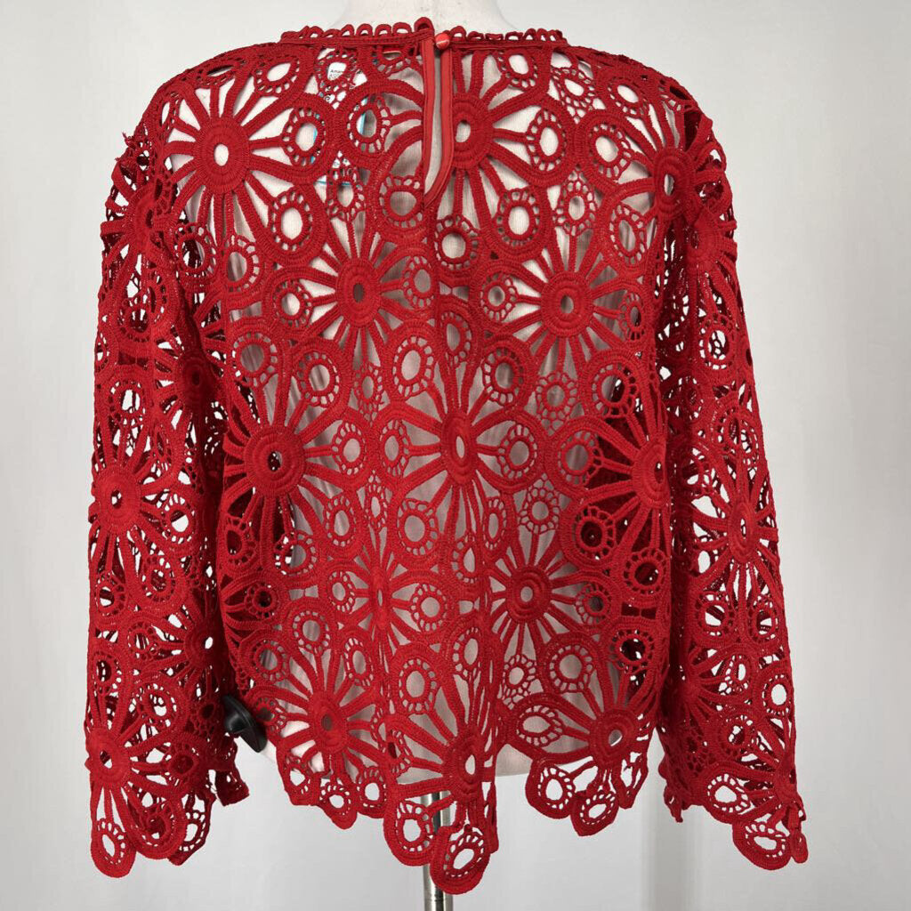 Stephen Burrows Crochet Shirt