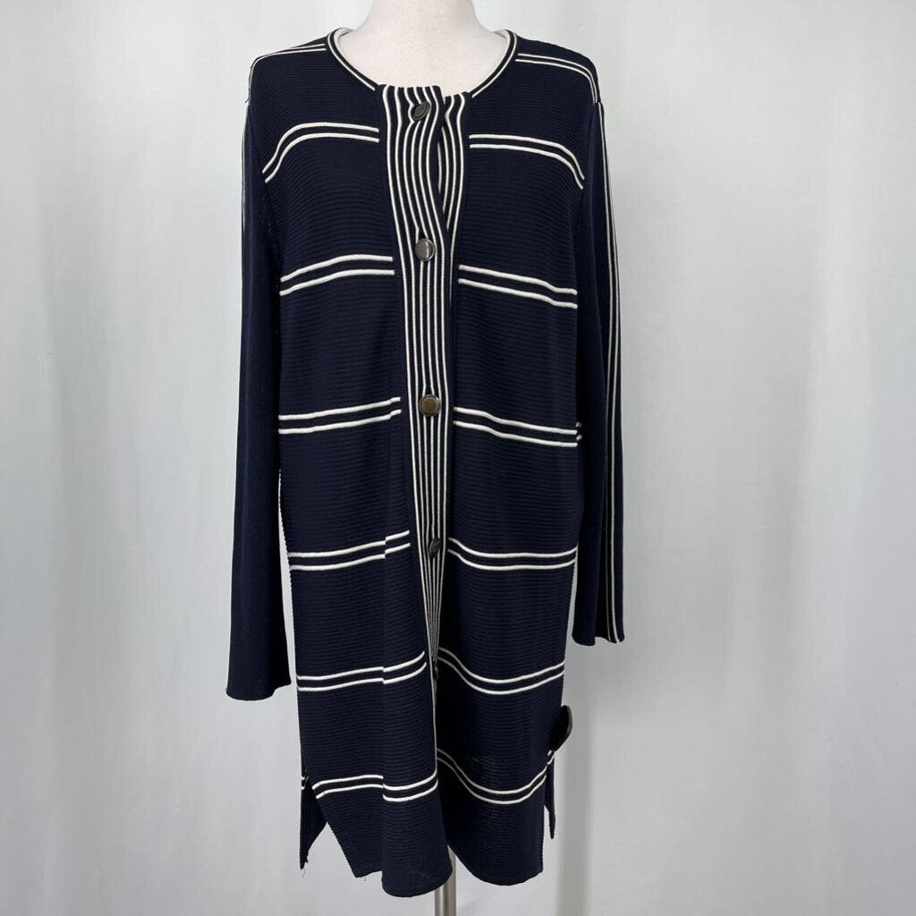 Misook Long Knit Jacket