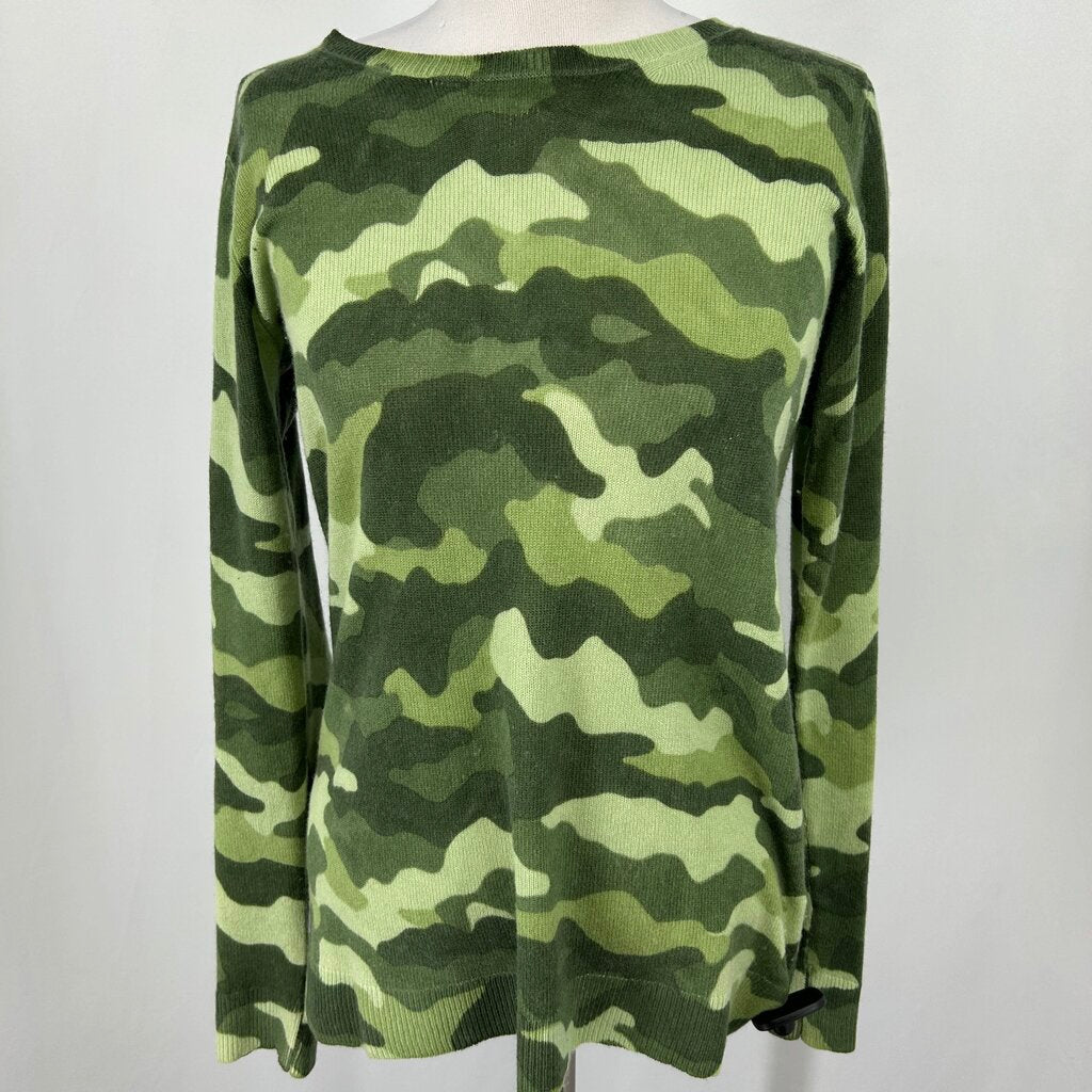Charter Club L/s Camo Sweater