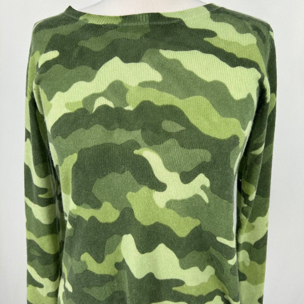 Charter Club L/s Camo Sweater