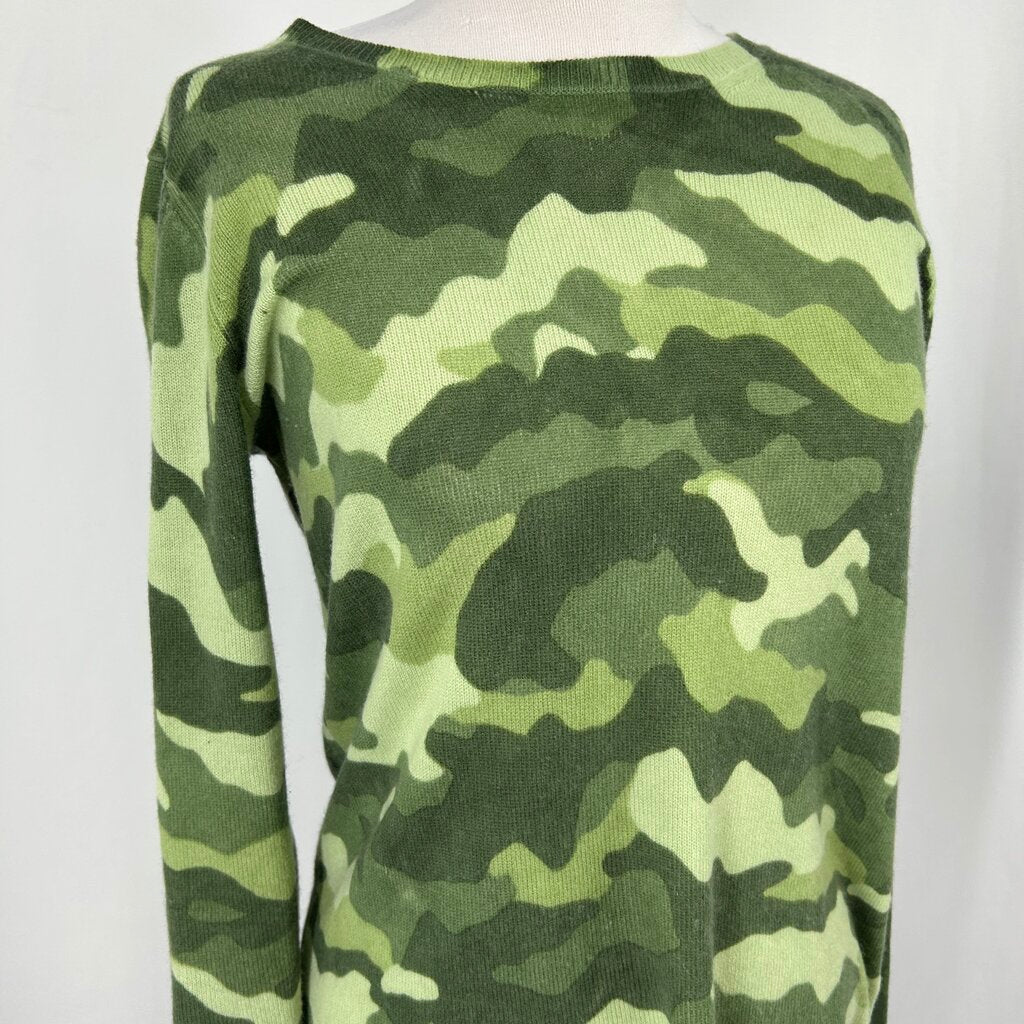 Charter Club L/s Camo Sweater