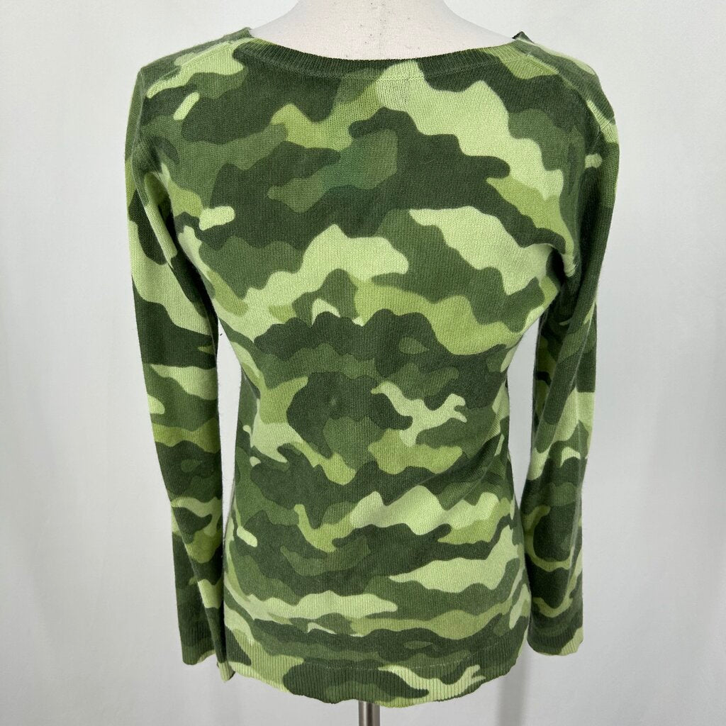 Charter Club L/s Camo Sweater