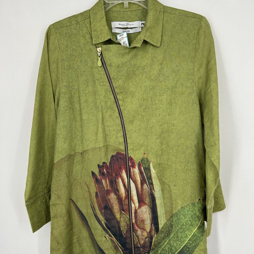 Hugo Flear L/s Linen Tunic