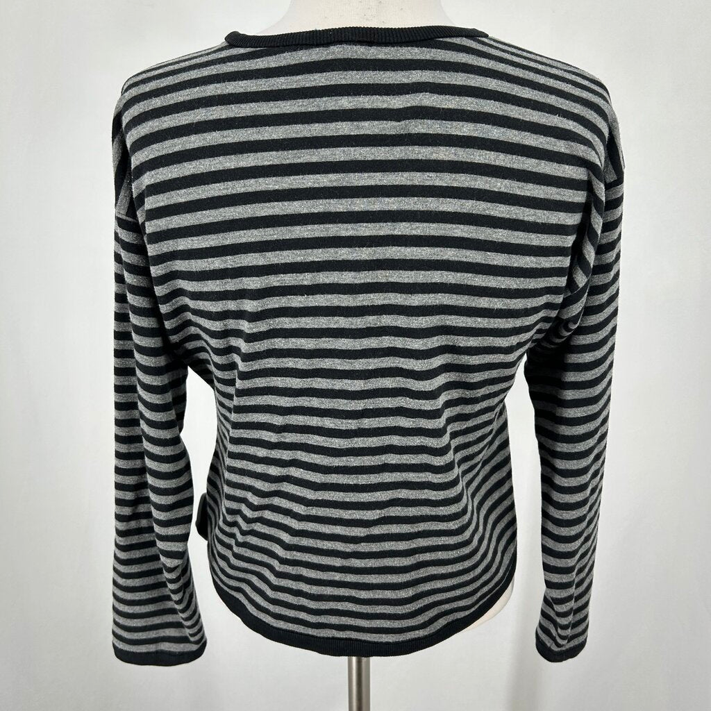 Eileen Fisher L/s Striped Pullover