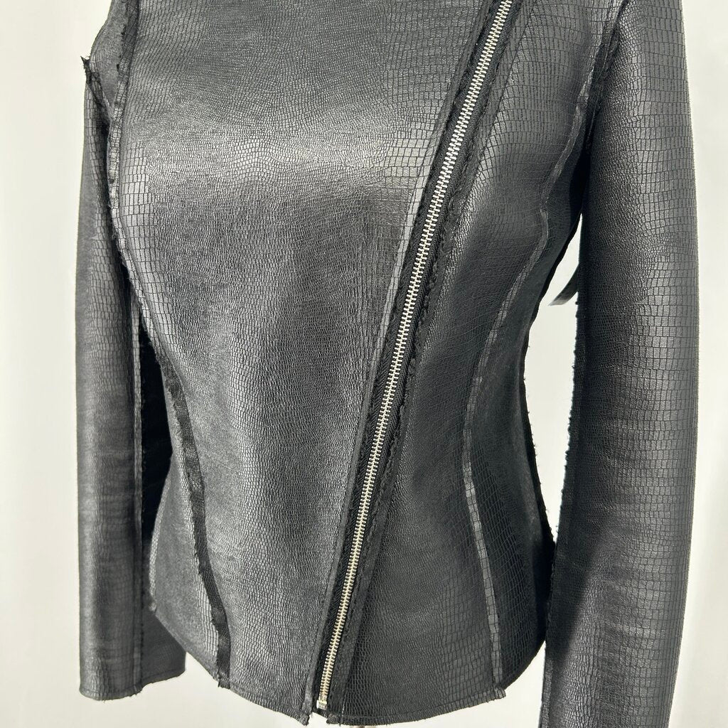 YKK Faux Leather Jacket